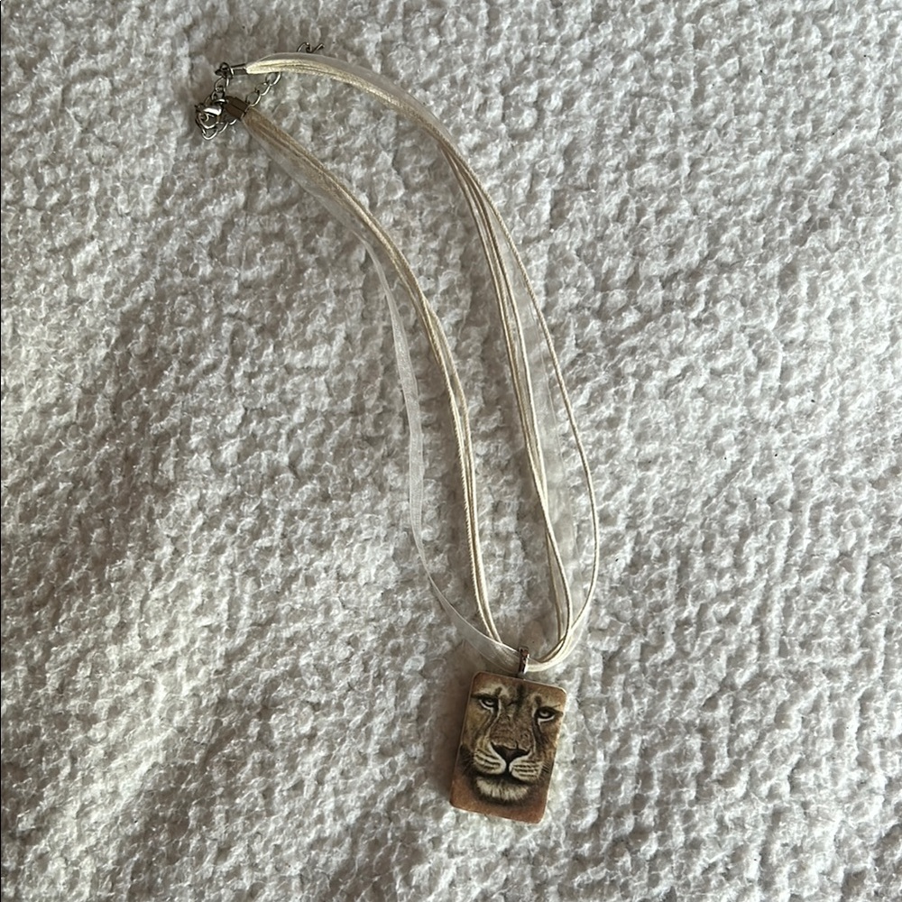 Lion Pendant Necklace